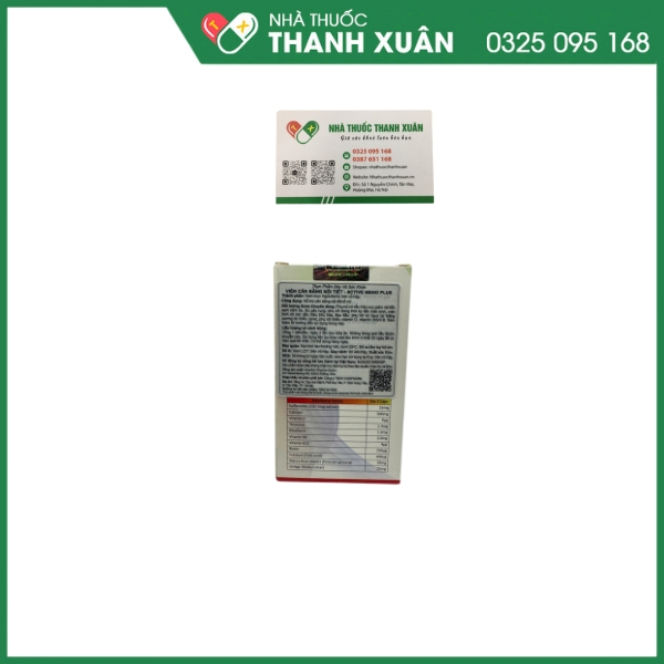 Active Meno Plus hỗ trợ cân bằng nội tiết tố nữ